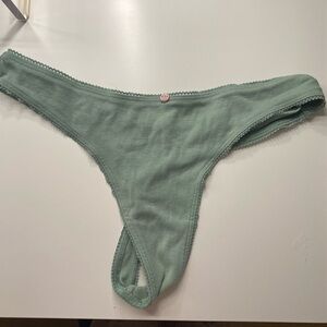 Victoria's Secret Soft Green Panties